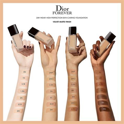 dior forever foundation look fantastic|dior forever matte foundation shades.